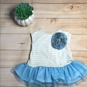🍭4/$20 Pippa & Julie floral tutu dress - 0-3 m